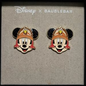 Baublebar x Disney Mickey Mouse Thanksgiving Stud Earrings